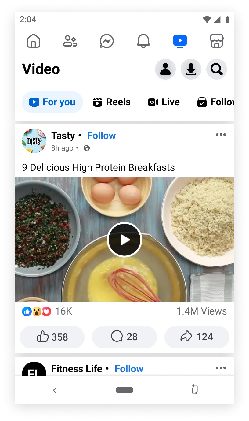 Facebook Lite screenshot